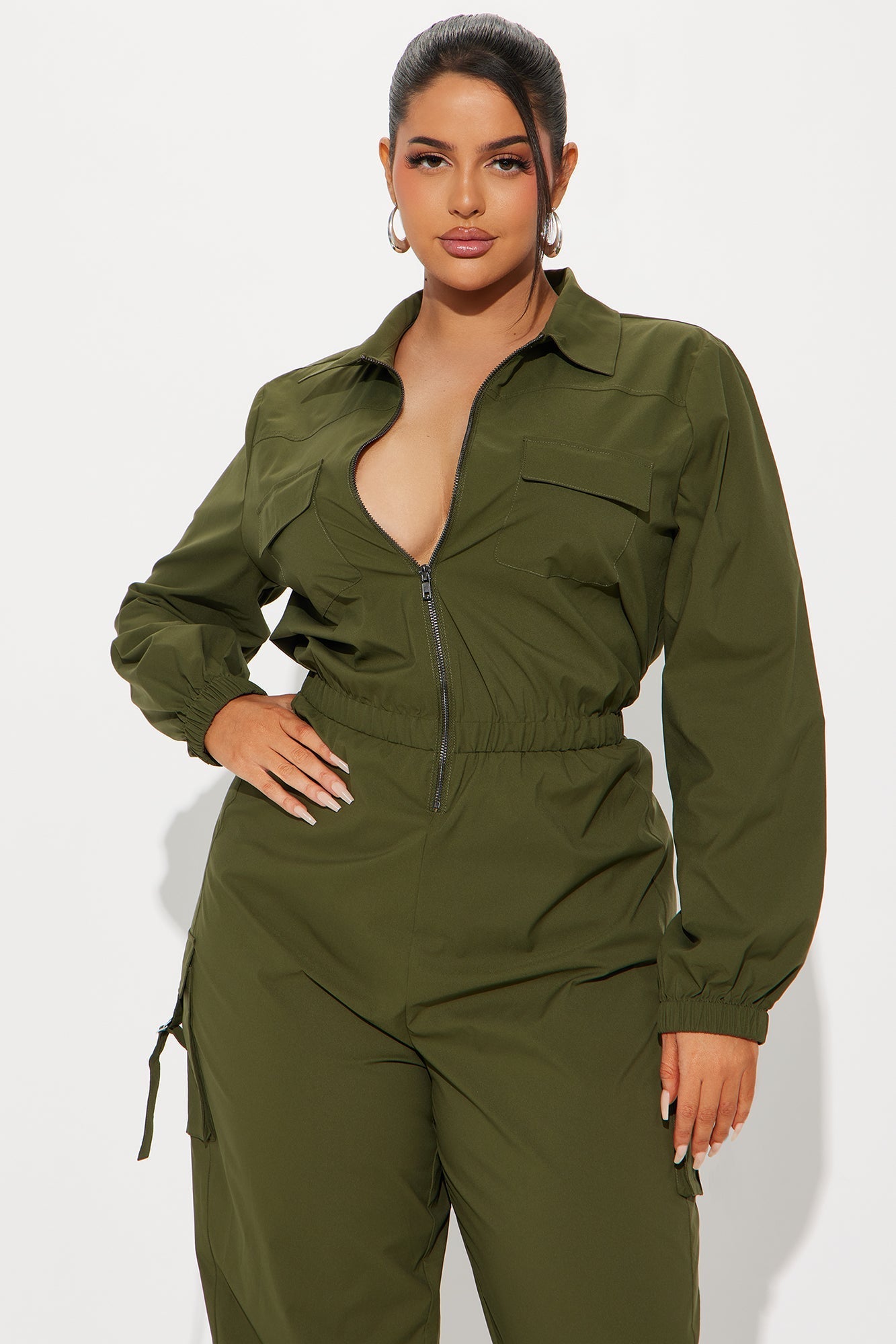 Emerla Jumpsuit - Olive