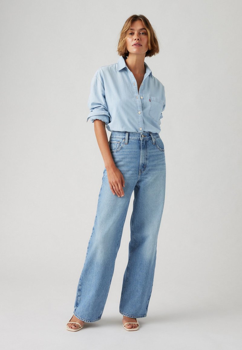 HIGH WAIST STRAIGHT - Straight leg jeans - smile for real