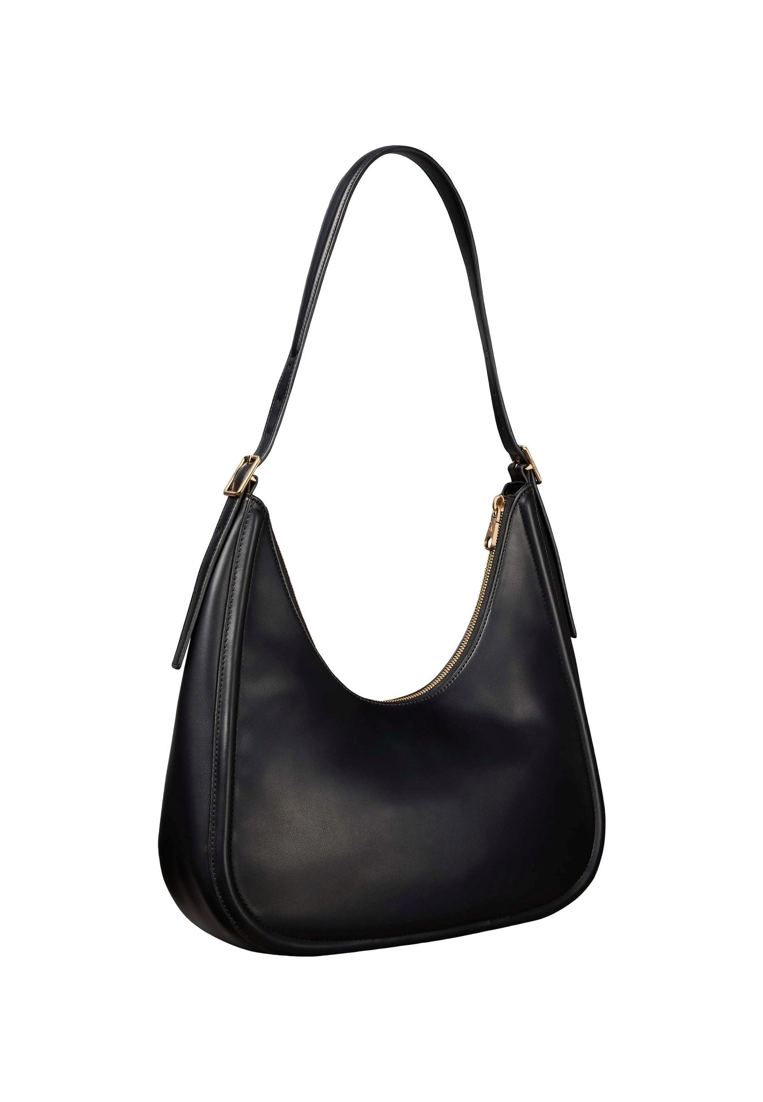 Calvin Klein BOLD CRESCENT BAG - Handbag - black
