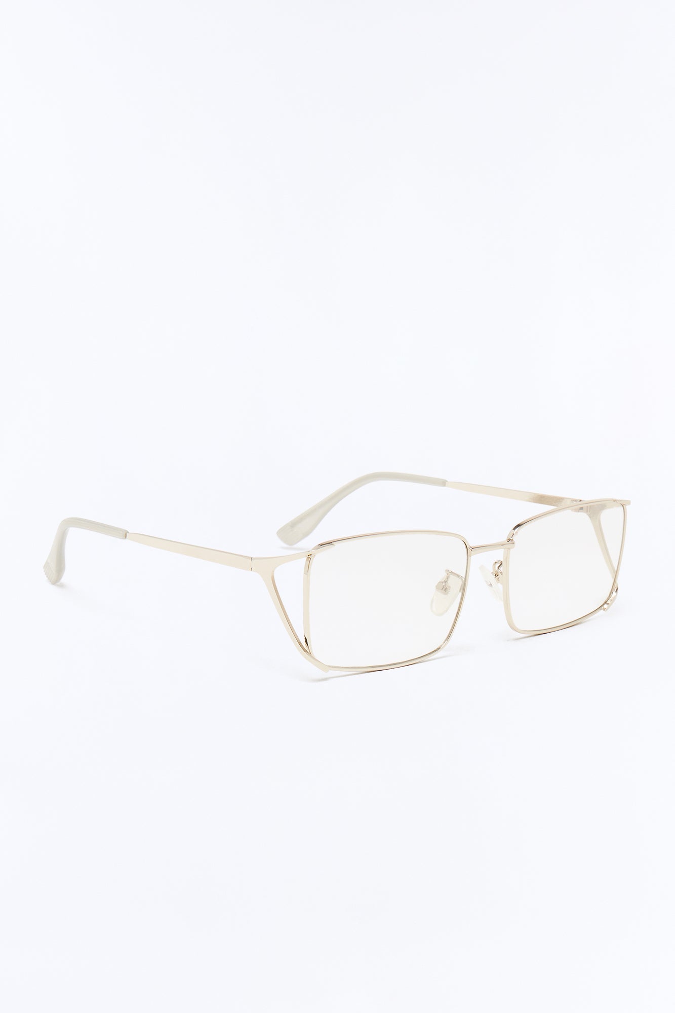 Eclipse Square Sunglasses - Silver