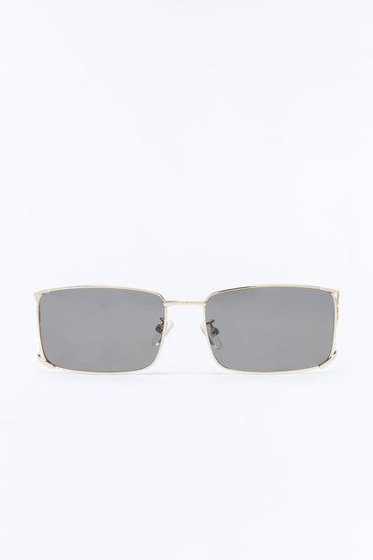 Eclipse Square Sunglasses - Black/Smoke
