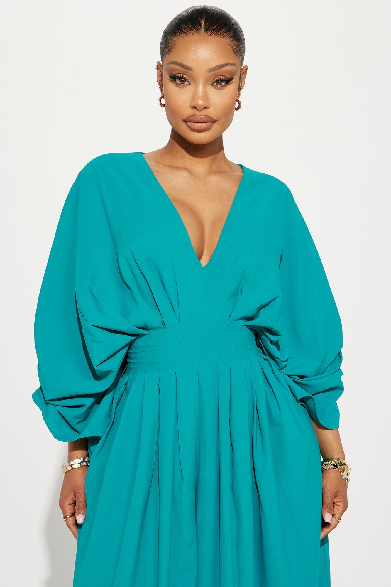 Shout It Out Jumpsuit - Teal