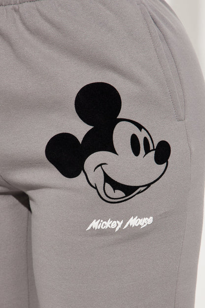 Mickey Mouse Puff Print Sweatpant - Grey