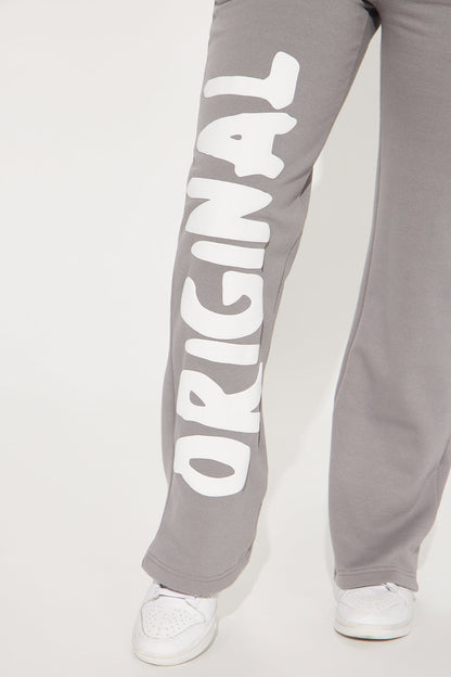 Mickey Mouse Puff Print Sweatpant - Grey