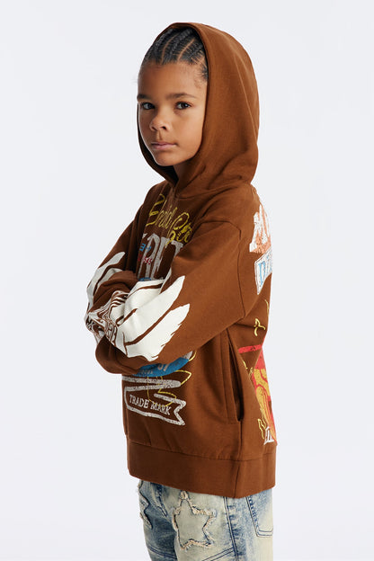 Mini World Class Crew 1967 Hoodie - Brown