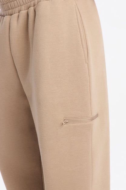 In Flight Fleece Jogger - Taupe