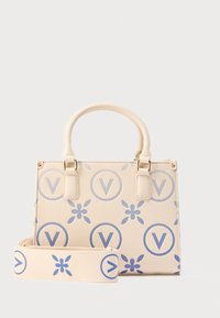 Valentino Bags SAMBA RE PRINT - Handbag - ecru/pink