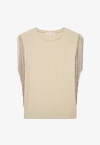 Terranova T-SHIRT - Print T-shirt - beige chiaro