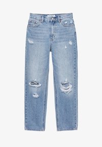RIPPED - Mom Jeans - dark blue