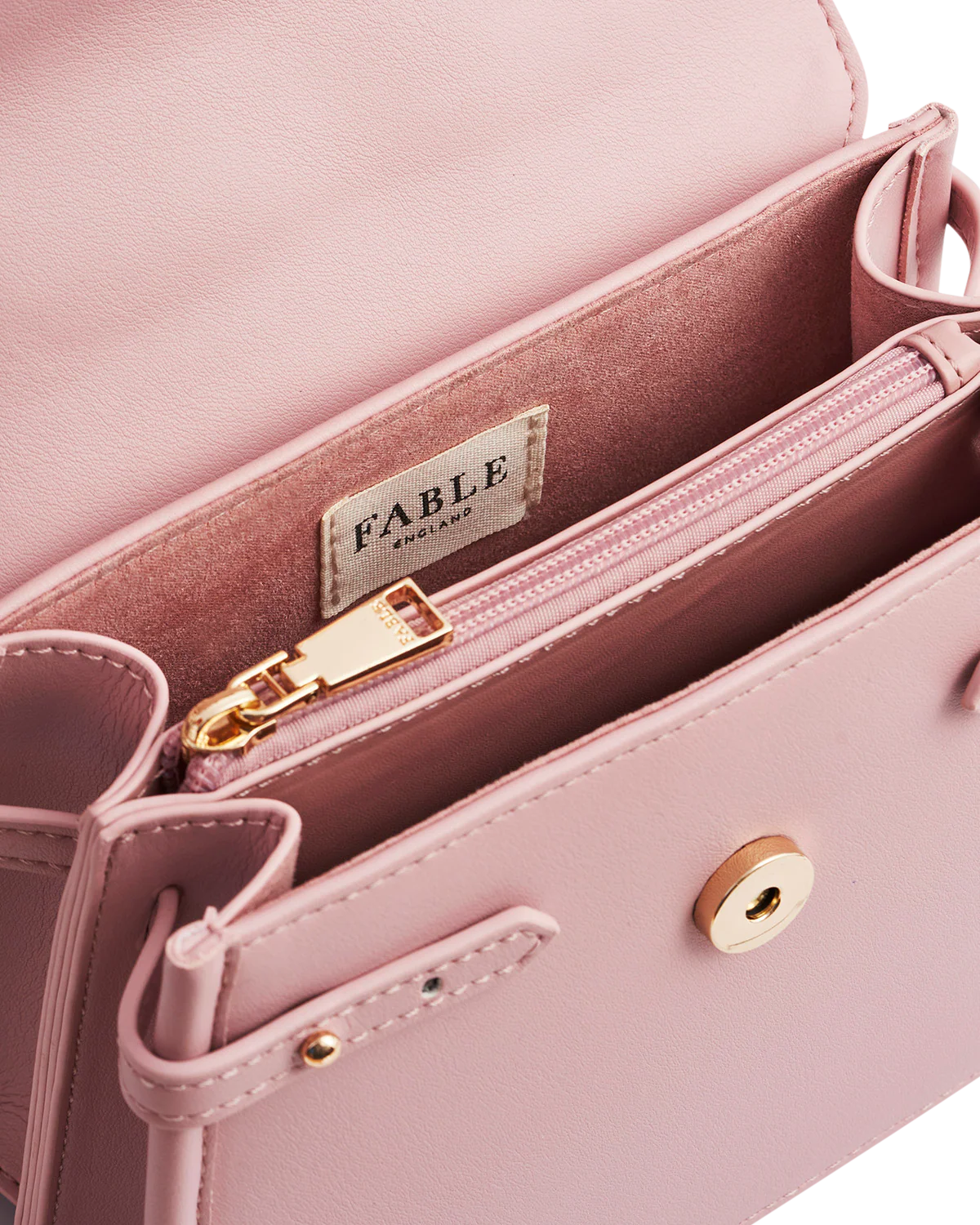 Pink Structured Tote Bag Small