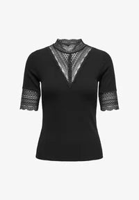 ONLY ONLTILDE - Print T-shirt - black