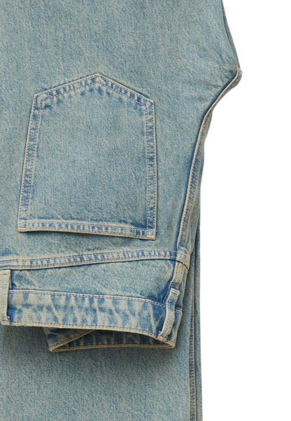 STRAIGHT-LEG - Straight leg jeans - light washed blue