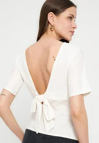 Anna Field Basic T-shirt - blanc de blanc