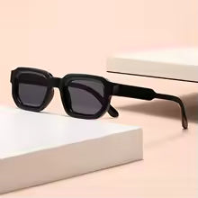 Punk Square Sunglasses Women Fashion Orange Shades UV400 Men Retro Driver Sun Glasses