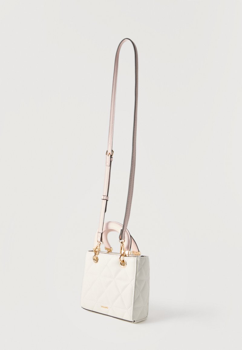 ALDO FLORENSE - Handbag - white/light pink