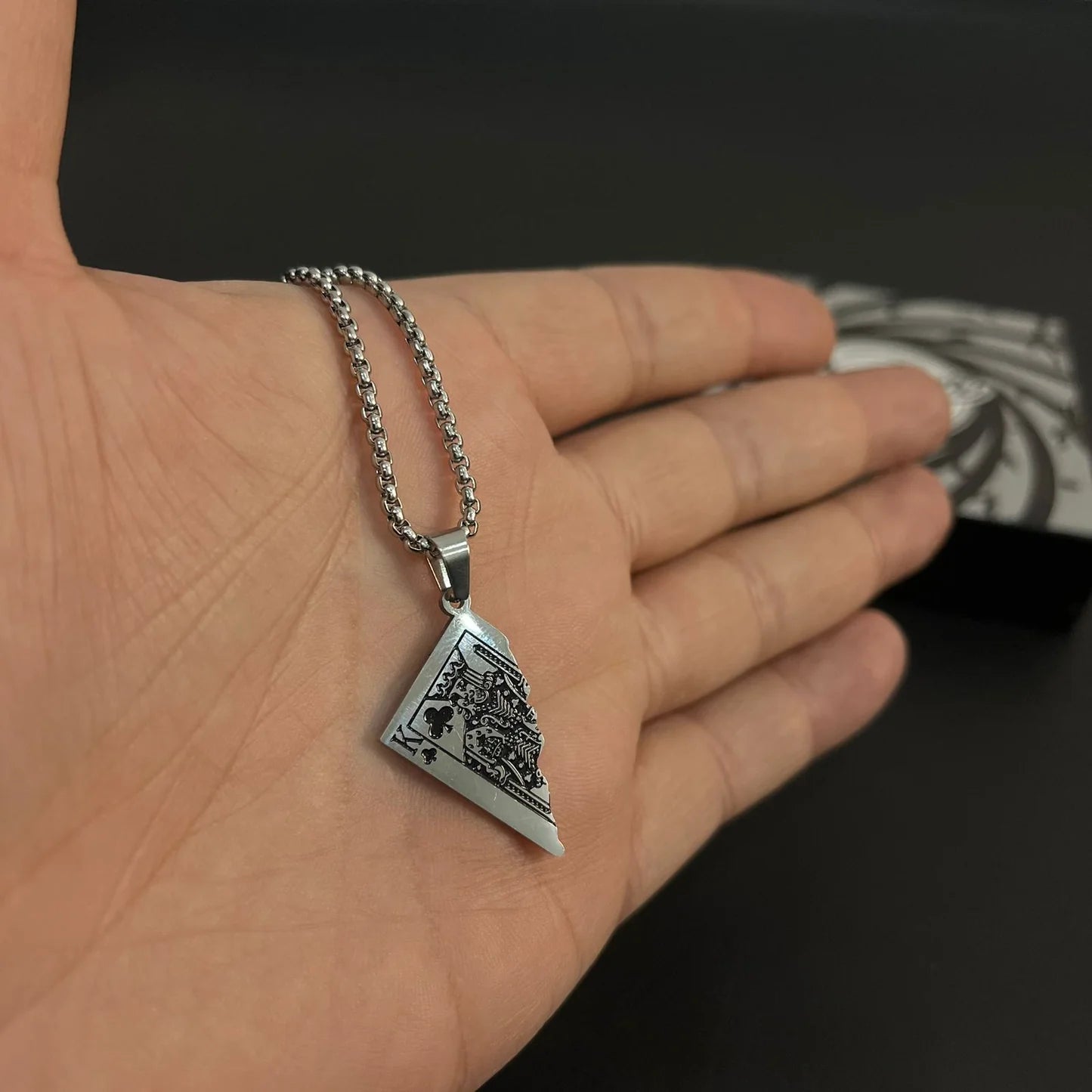 King of Ace Pendant For Men